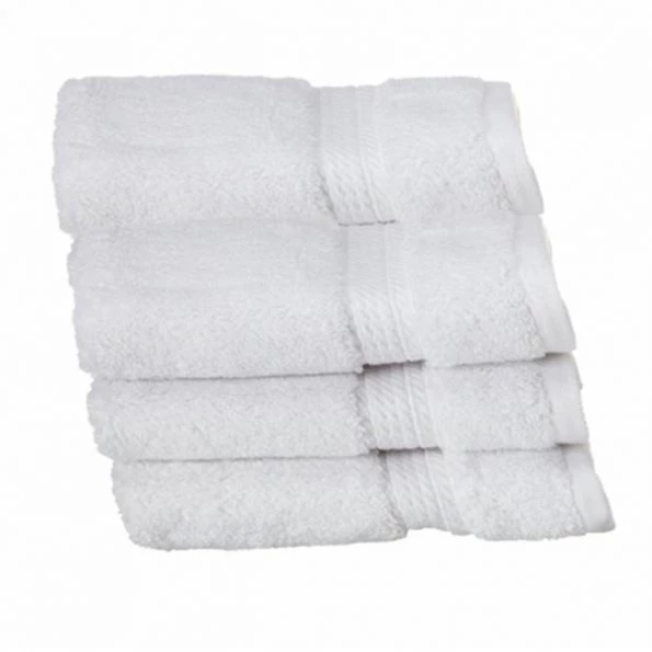 Superior 900GSM Egyptian Cotton 6-Piece Face Towel Set White 1 900GSM Egyptian Cotton 6-Piece Face Towel Set White