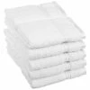 Superior Egyptian Cotton 10-Piece Face Towel Set White