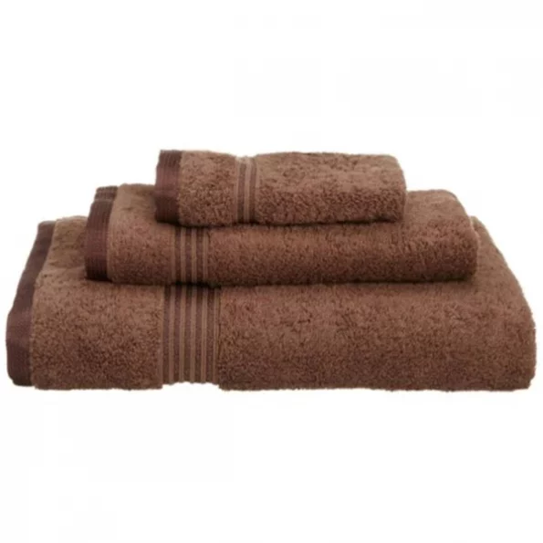 Superior Egyptian Cotton 3-Piece Towel Set Mocha