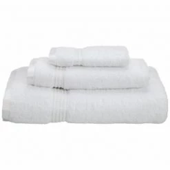 Superior Egyptian Cotton 3-Piece Towel Set White