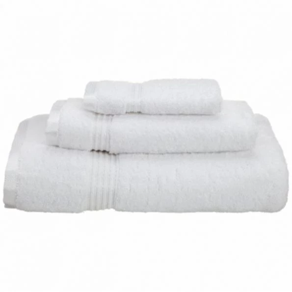 Superior Egyptian Cotton 3-Piece Towel Set White