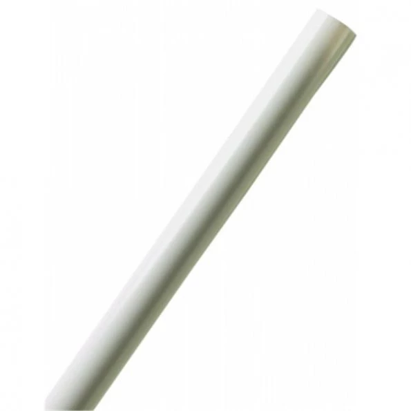 White Shower Rod Cover