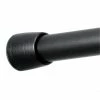 Interdesign J & M Home Fashions 78474 Cameo Shower Curtain Tension Rod; Black - 26 x 42 in.