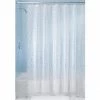 InterDesign 26580 Pebblz Shower Curtain; White
