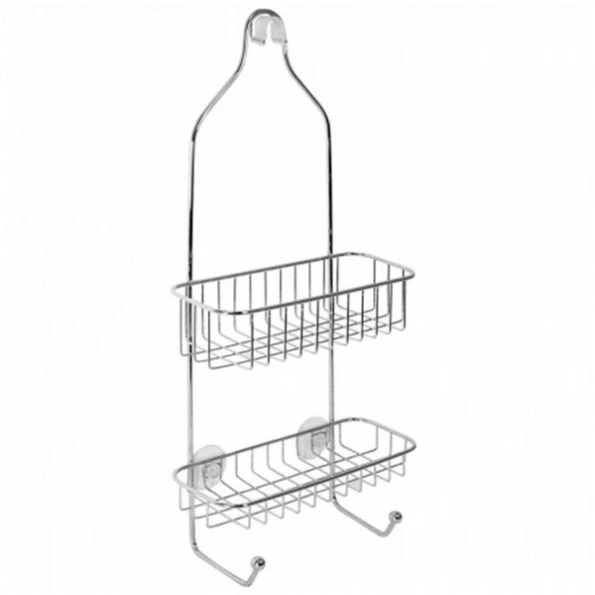 InterDesign 58612 Shower Caddy; Stainless Steel