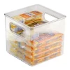 InterDesign 71530 Clear Linus Storage Bin; 6 x 6 x 6 in.