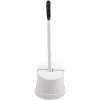 Waxman Consumer Group 7503420L White Twist & Store Toilet Plunger with Storage Caddy