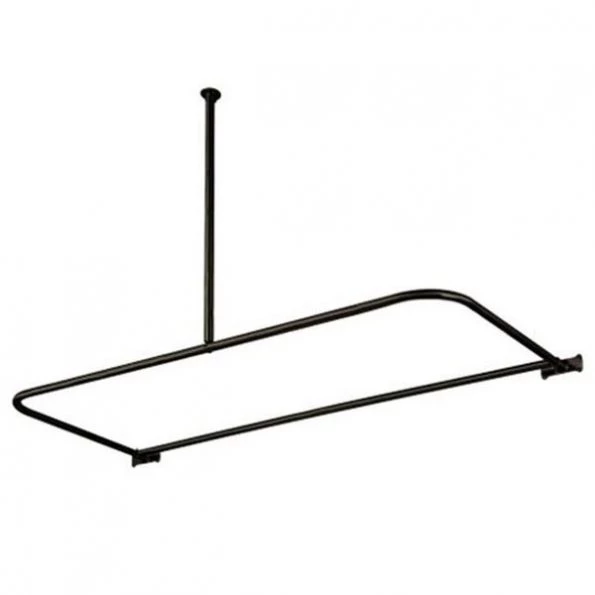 D-Shape Shower Rod – Oil Rubbed Bronze