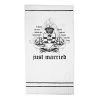 Lillian Rose WG311 B Just Married Beach Towel Shld