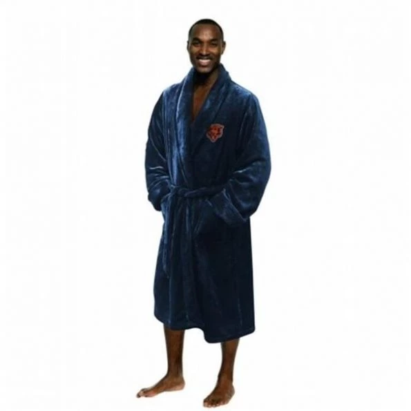 Northwest 1NFL-34900-0001-RET NFL Bears Man Bath Robe; Large & Extra Large