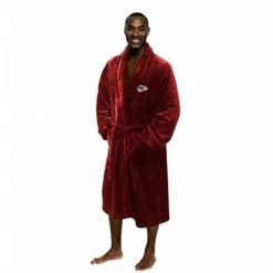 Northwest 1NFL-34900-0007-RET NFL Chiefs Man Bath Robe; Large & Extra Large