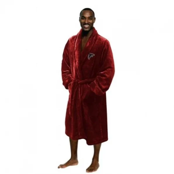 Northwest 1NFL-34900-0012-RET NFL Falcons Man Bath Robe; Large & Extra Large
