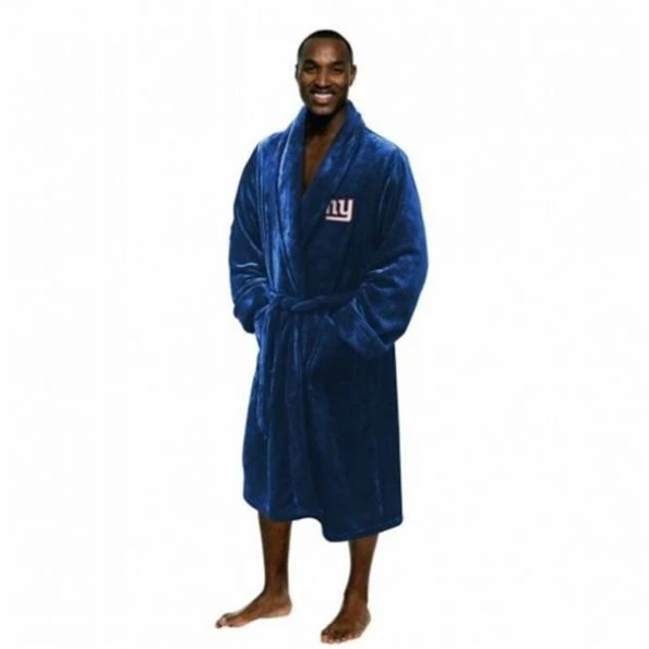 Northwest 1NFL-34900-0081-RET NFL New York Giants Man Bath Robe; Large & Extra Large
