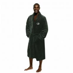 Northwest 1NFL-34900-0017-RET NFL Packers Man Bath Robe; Large & Extra Large