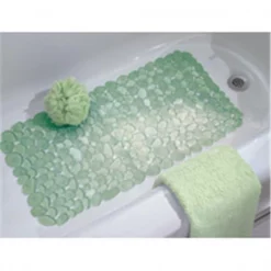 INTER-DESIGN 80012 Bathmat Pebblz Green