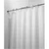 Interdesign Inter-Design 14652 White Poly Shower Clear