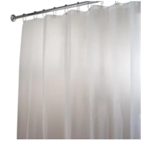 Interdesign Inter-Design 14752 Shower Curtain-Liner Clear-Sand