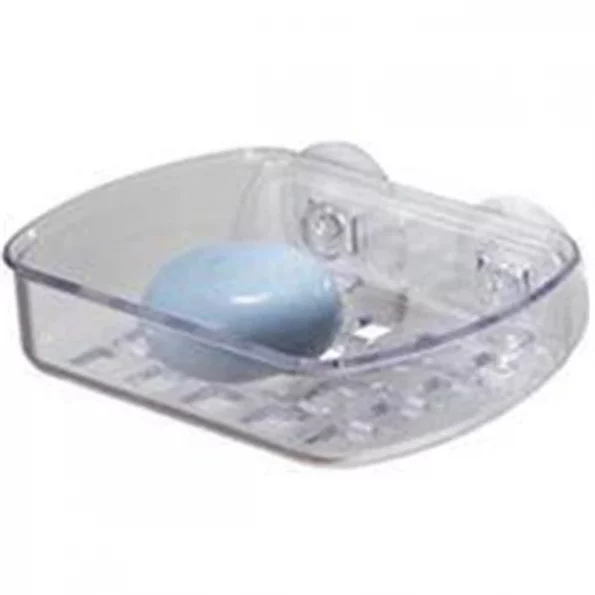 Soap Dish Suction Clear 19600