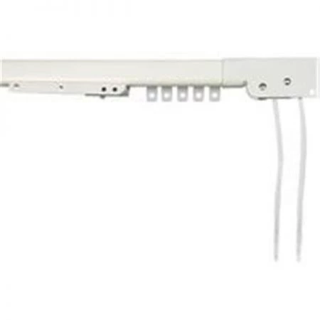 Kenney Manufacturing KN34-1 66 - 120 in. Rod Traverse CEnter Close; White