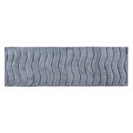 Better Trends BAIN2060GR Indulgence Bathrug; Silver Grey - 20 x 60 in.