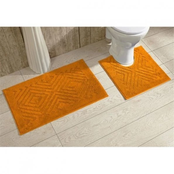 Better Trends 2PC2030OR Trier Bathrug; Orange – 20 x 30 in. 2 Pieces