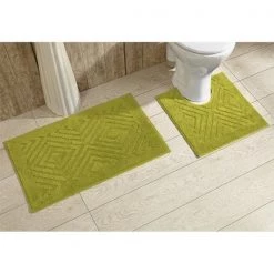 Better Trends 2PC2030GR Trier Bathrug; Green – 20 x 30 in. 2 Pieces