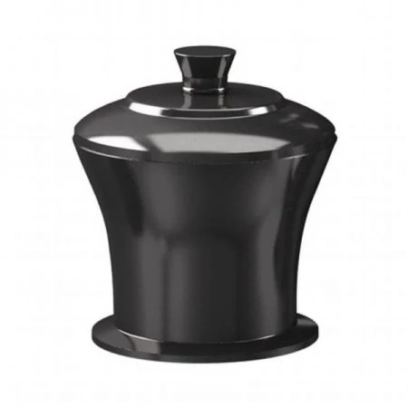 Nu Steel Midnight Cotton Swab/Cotton Container