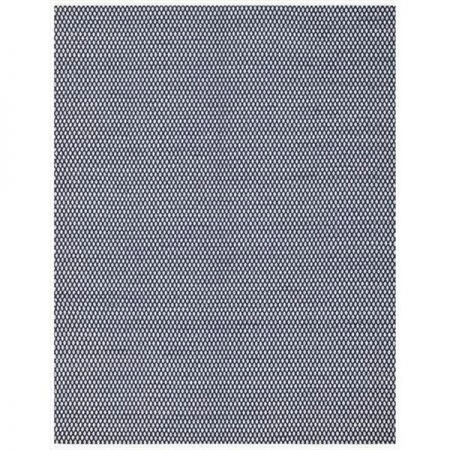 Safavieh BOS685D-9 9 x 12 ft. Rectangle Boston Hand Woven Bath Mats; Navy