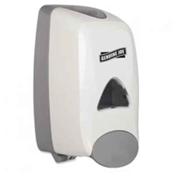Genuine Joe GJO10495 Soap Dispenser;One Hand Push; 1250 mL; Gray