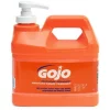 Gojo 0948-04 0.5 Gallon Hand Cleaner-Lotion Pump Dispenser; Natural Orange