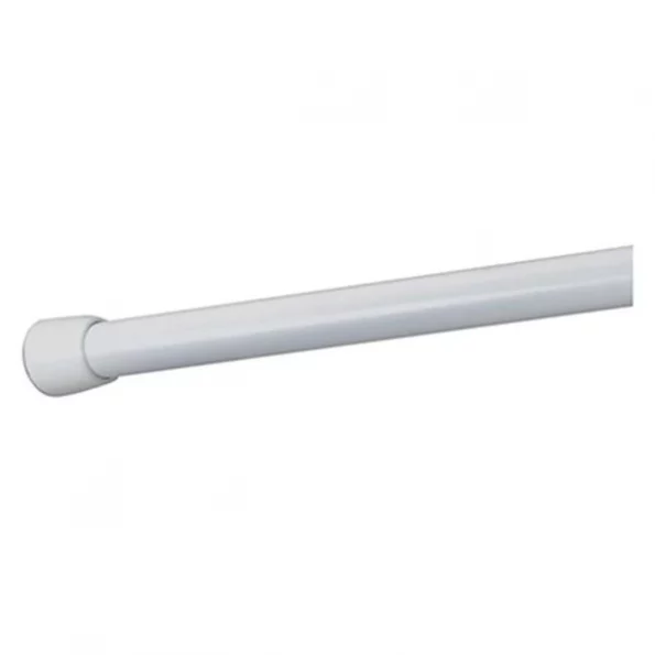 Interdesign 78572 Cameo Shower Curtain Tension Rod – White