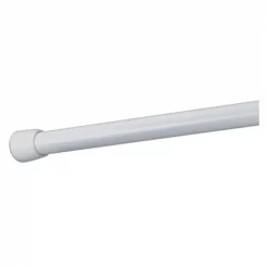 Gsi Homestyles 78572 Cameo Shower Curtain Tension Rod - White