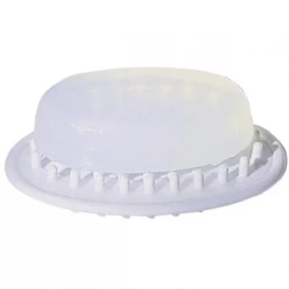 Gsi Homestyles 30101 Large Soap Saver Dish - White 1 30101 Large Soap Saver Dish – White