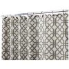 Gsi Homestyles 45420 Trellis Shower Fabric Curtain - 72 x 72 in.