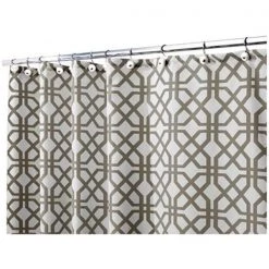 45420 Trellis Shower Fabric Curtain – 72 x 72 in.
