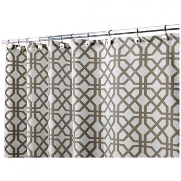 45420 Trellis Shower Fabric Curtain – 72 x 72 in.
