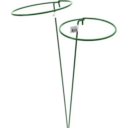 Openskies 89345 8 x 8 x 36 in. Gathering Ring Plant Support; Green Powder Coated Steel