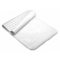 Rubbermaid 7043-04-WHT 18 x 36 in. White Bath Mat; Extra Large