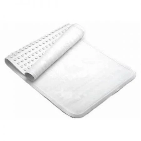Rubbermaid 7043-04-WHT 18 x 36 in. White Bath Mat; Extra Large