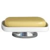 NuSteel SH3ORBH Soap dish - Ivory Ceramic -chrome trim