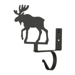 Village Wrought Iron CUR-SB-19 Moose Curtain Shelf Brackets
