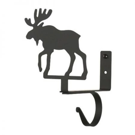 Village Wrought Iron CUR-SB-19 Moose Curtain Shelf Brackets