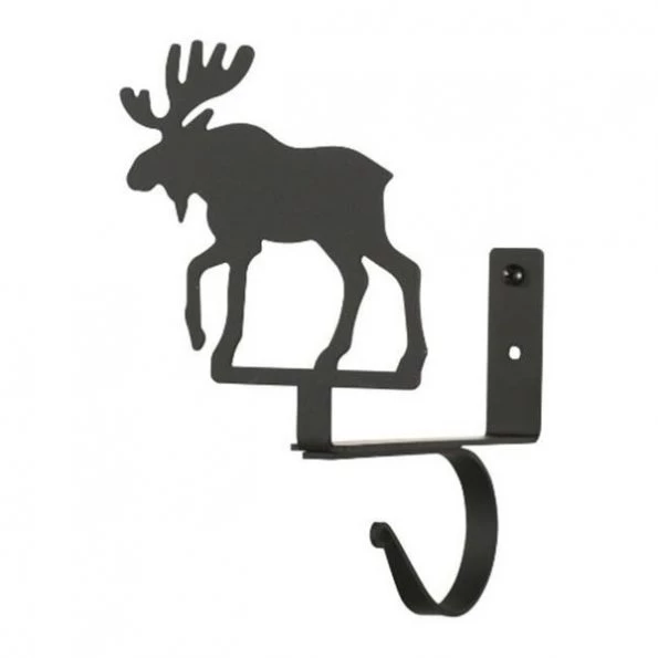 Village Wrought Iron CUR-SB-19 Moose Curtain Shelf Brackets