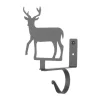 Village Wrought Iron CUR-SB-3 Deer Curtain Shelf Brackets