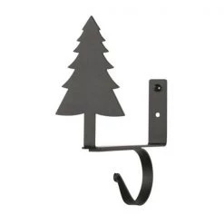 Village Wrought Iron CUR-SB-42 Pine Tree Curtain Shelf Brackets