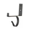 Village Wrought Iron CUR-SB-87 Plain Curtain Shelf Brackets