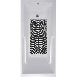 VersaTraction's Kahuna Grip Bathmat – Zebra