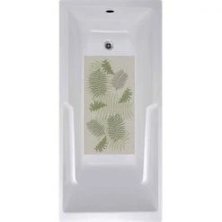 VersaTraction's Kahuna Grip Bathmat – Fern Floral