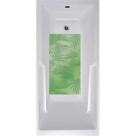 VersaTraction's Kahuna Grip Bathmat - Palm Frond Green