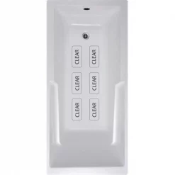 VersaTractiion's Kahuna Grip 4 in. x 9 in. Multi Use Tread Mat in Clear – Pack of 6